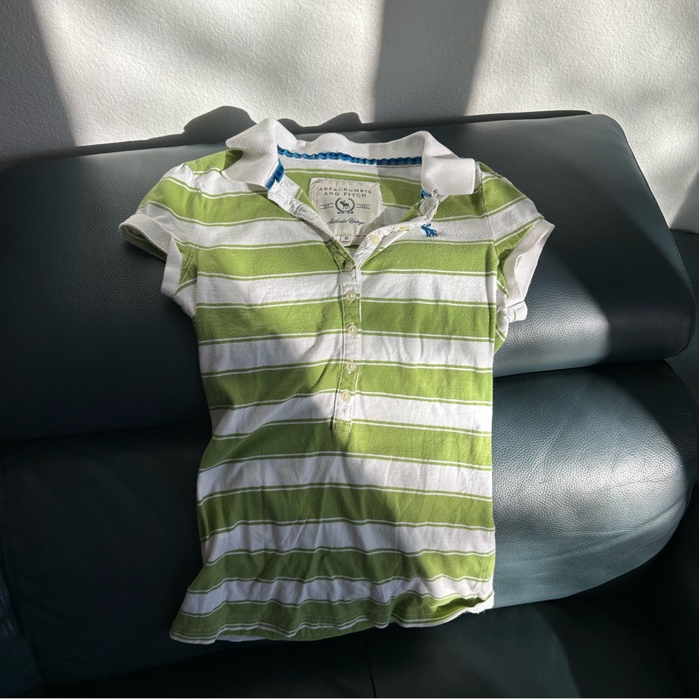 Vintage y2k Abercrombie & fitch button down polo